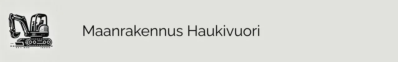 Maanrakennus Haukivuori