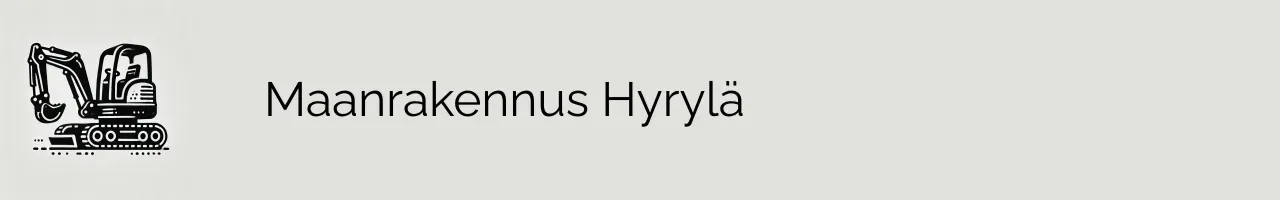 Maanrakennus Hyrylä