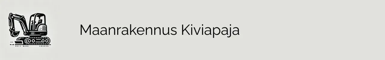 Maanrakennus Kiviapaja