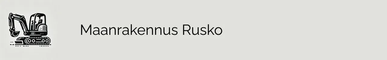 Maanrakennus Rusko