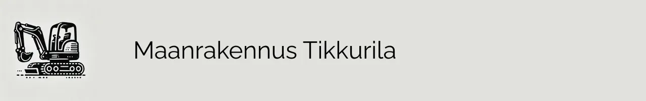 Maanrakennus Tikkurila