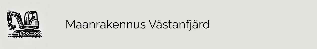 Maanrakennus Västanfjärd